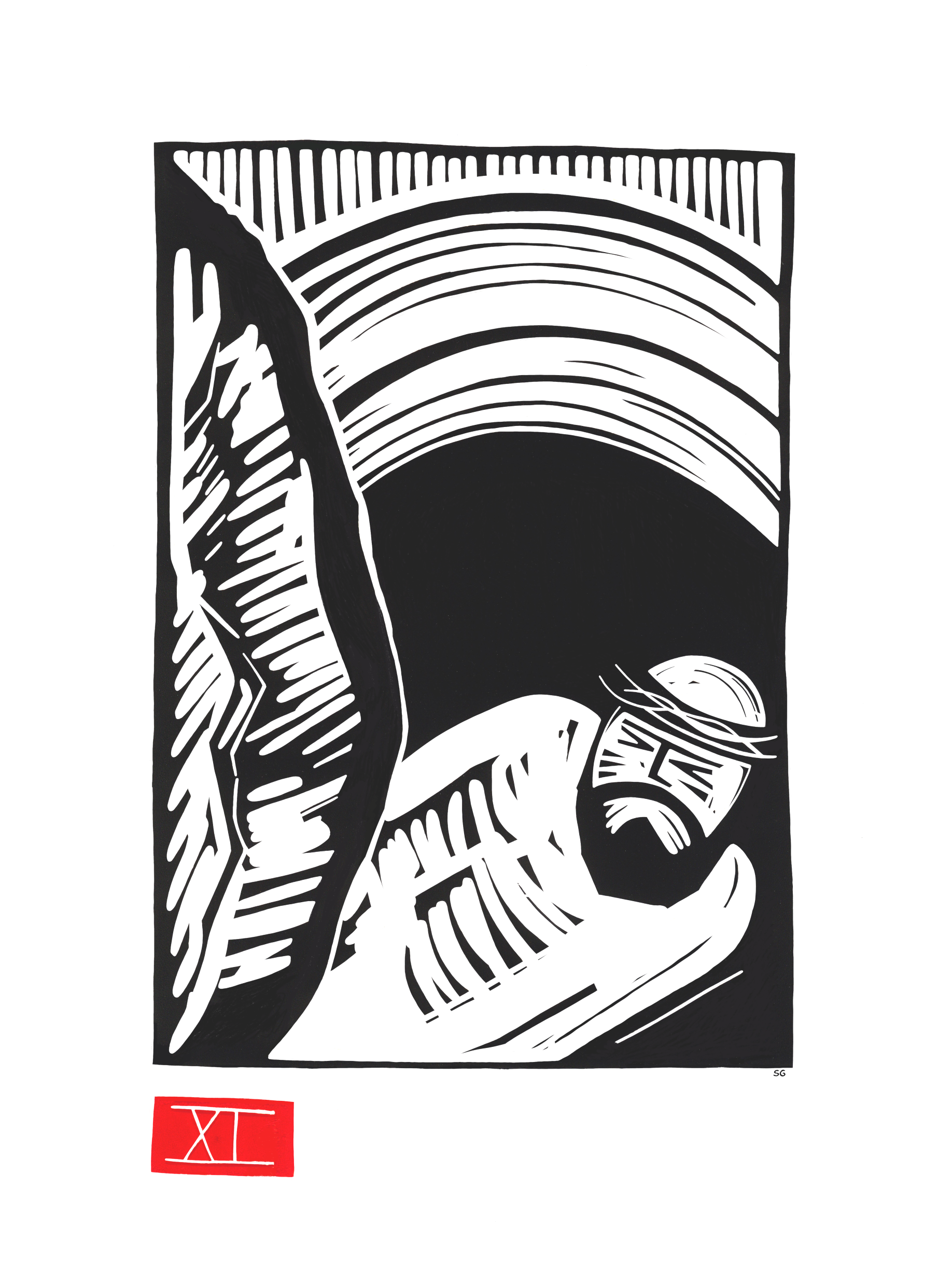 Jesus is Dead and is Laid in the Tomb