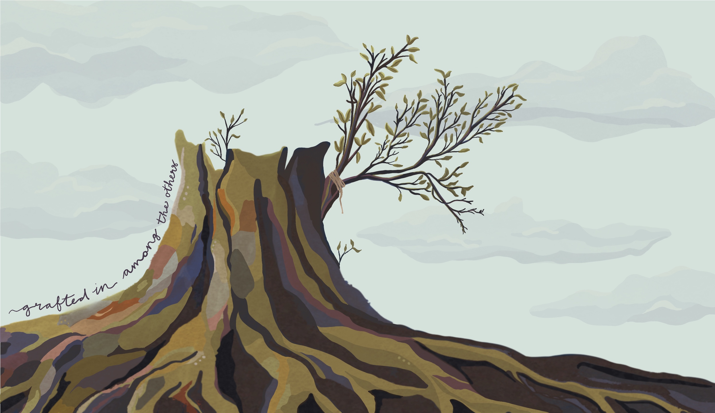 Grafted in among the others