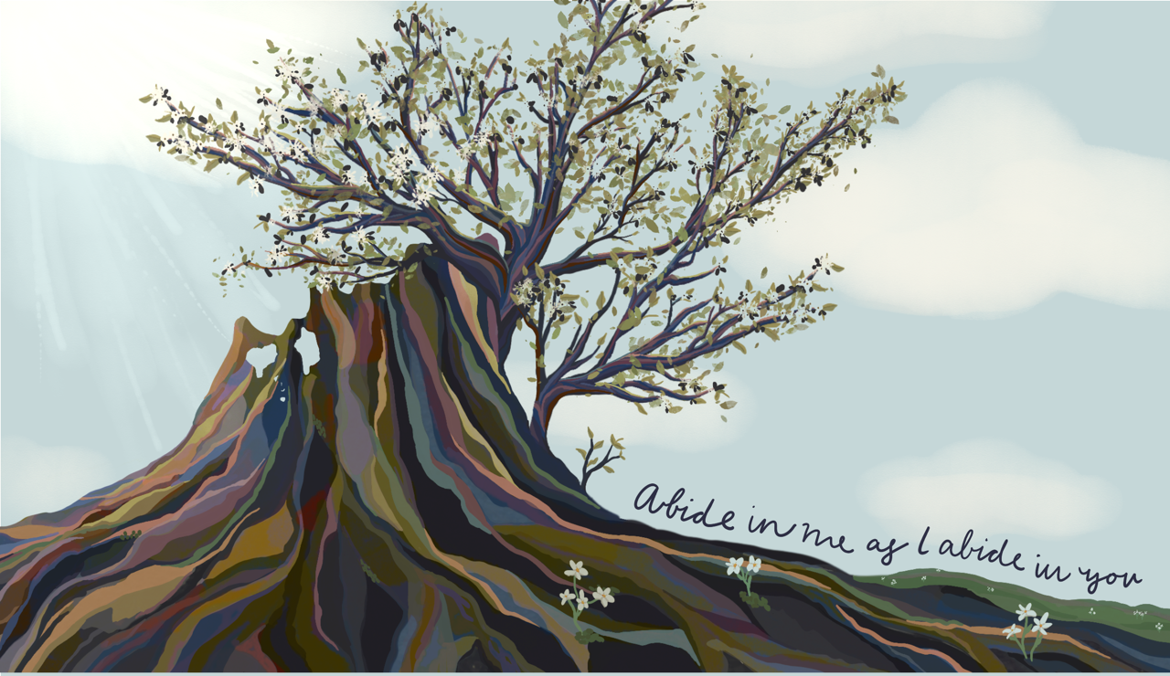 Abide in me as I abide in you