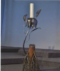 completed root of Jesus Christ Candle 