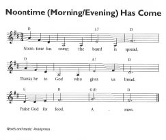 Noontime (Morning/Evening) Has Come
