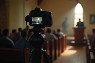 Livestream of a church service