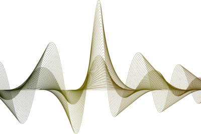 sound wave green