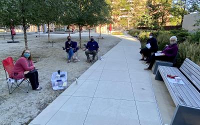 Worship in the park