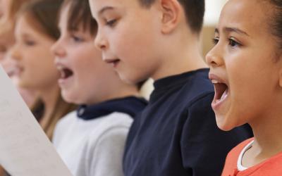 youth singing