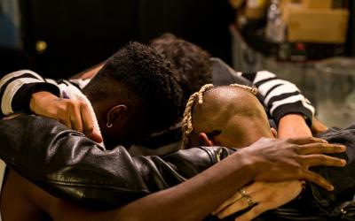 People praying together