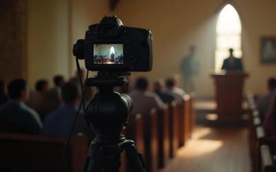 Livestream of a church service