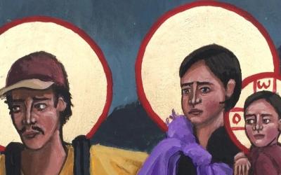 Latino Refugee Family by Kelly Latimore, cropped