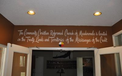 Land Acknowledgement Photo by Anita Van Zeumeren