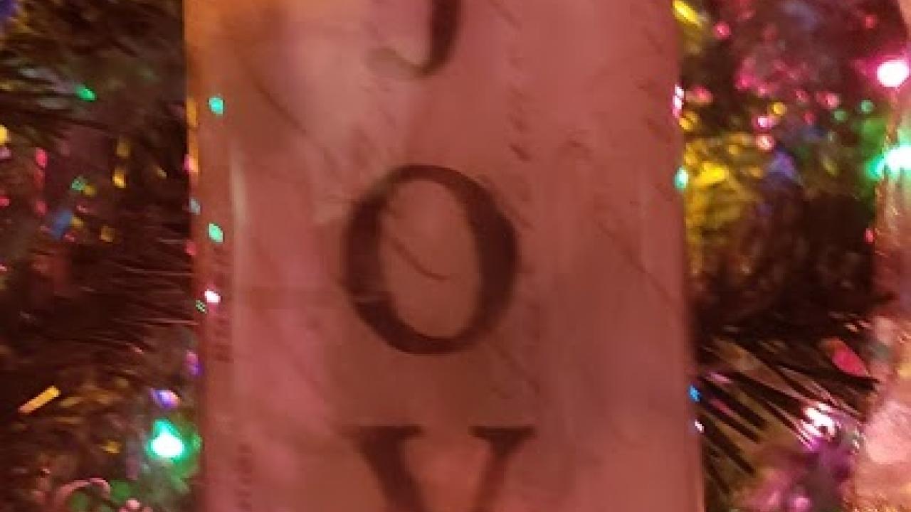 Joy Ornament
