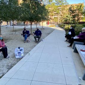 Worship in the park