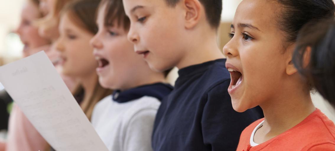 youth singing