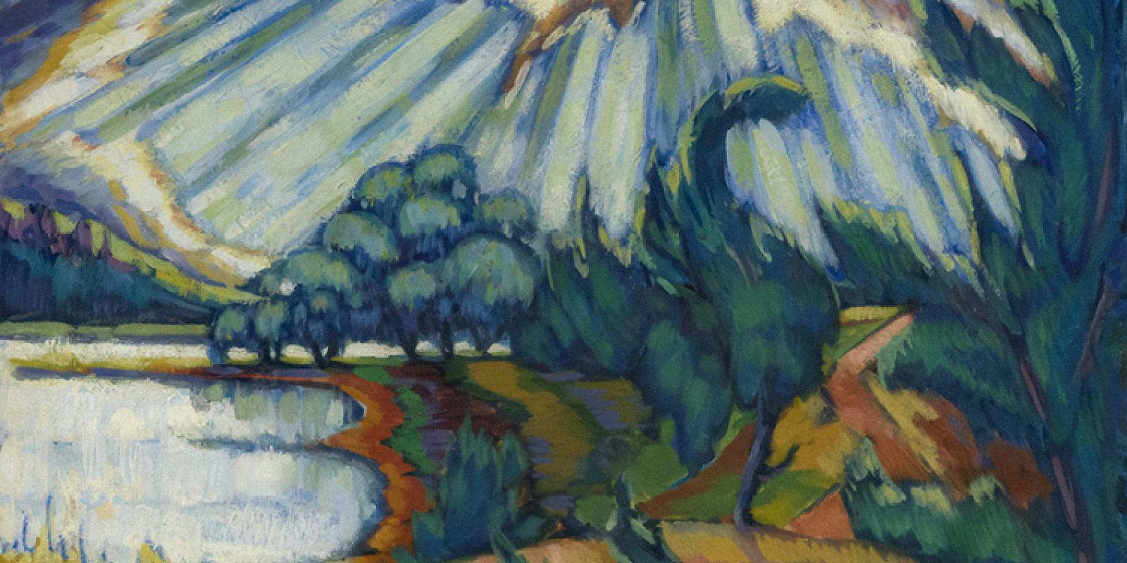 Abstract Nature Scene