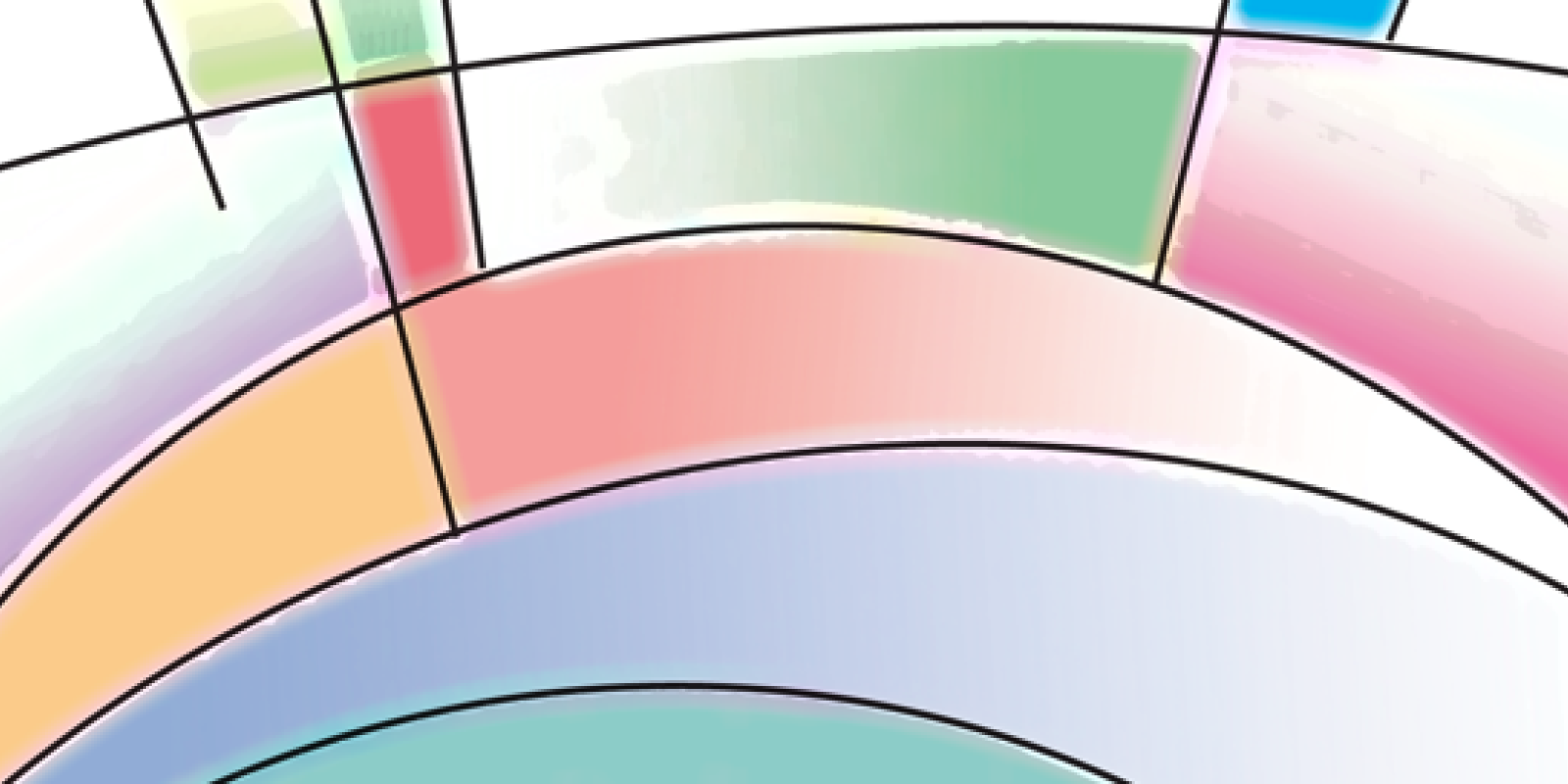 Abstract shape and color