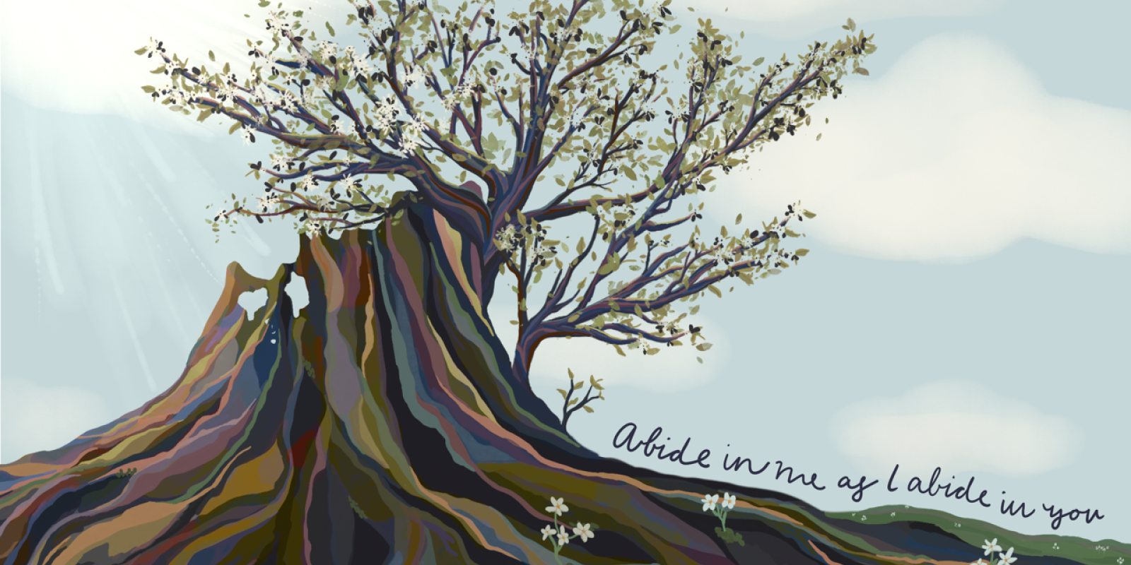 Abide in me as I abide in you